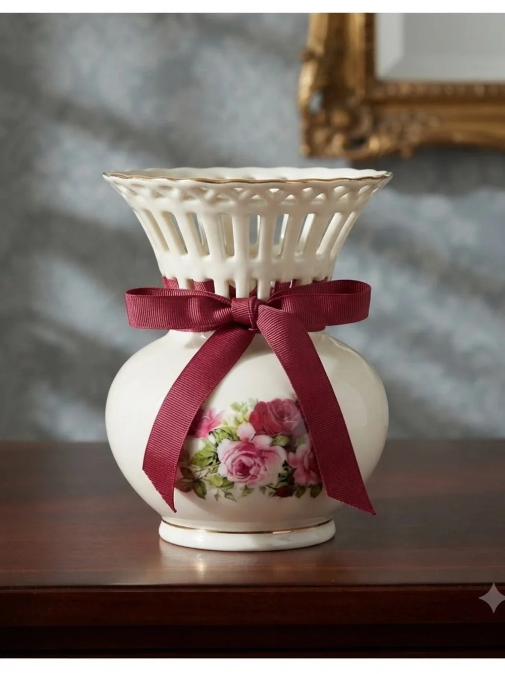Vintage Formalities Vases by Baum Brothers  6”